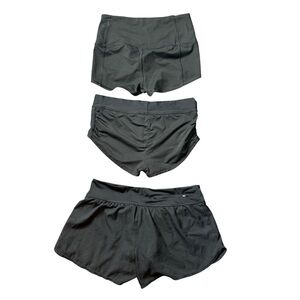 Athletic Black shorts (3) M